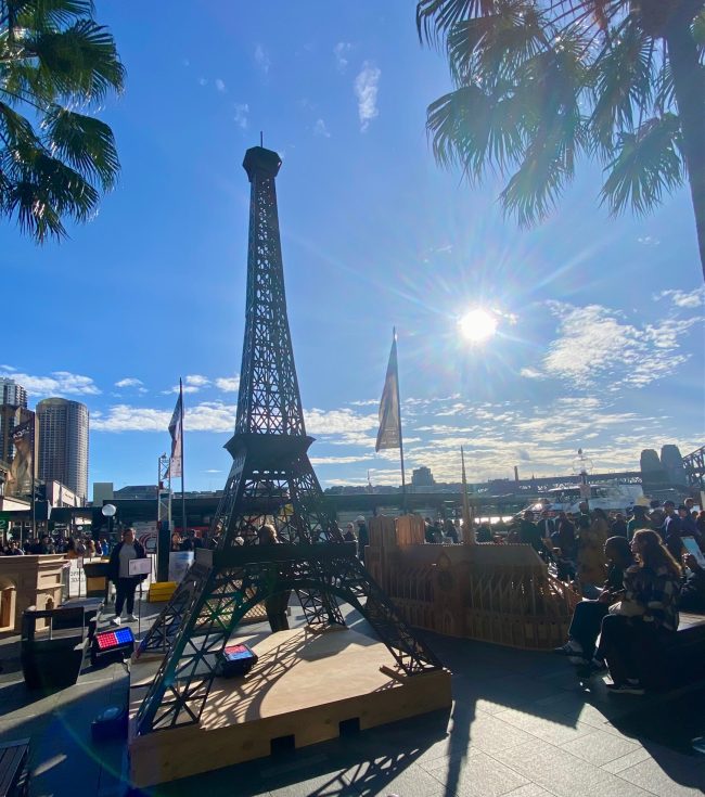 Eiffel tower Replica in Circular Quay