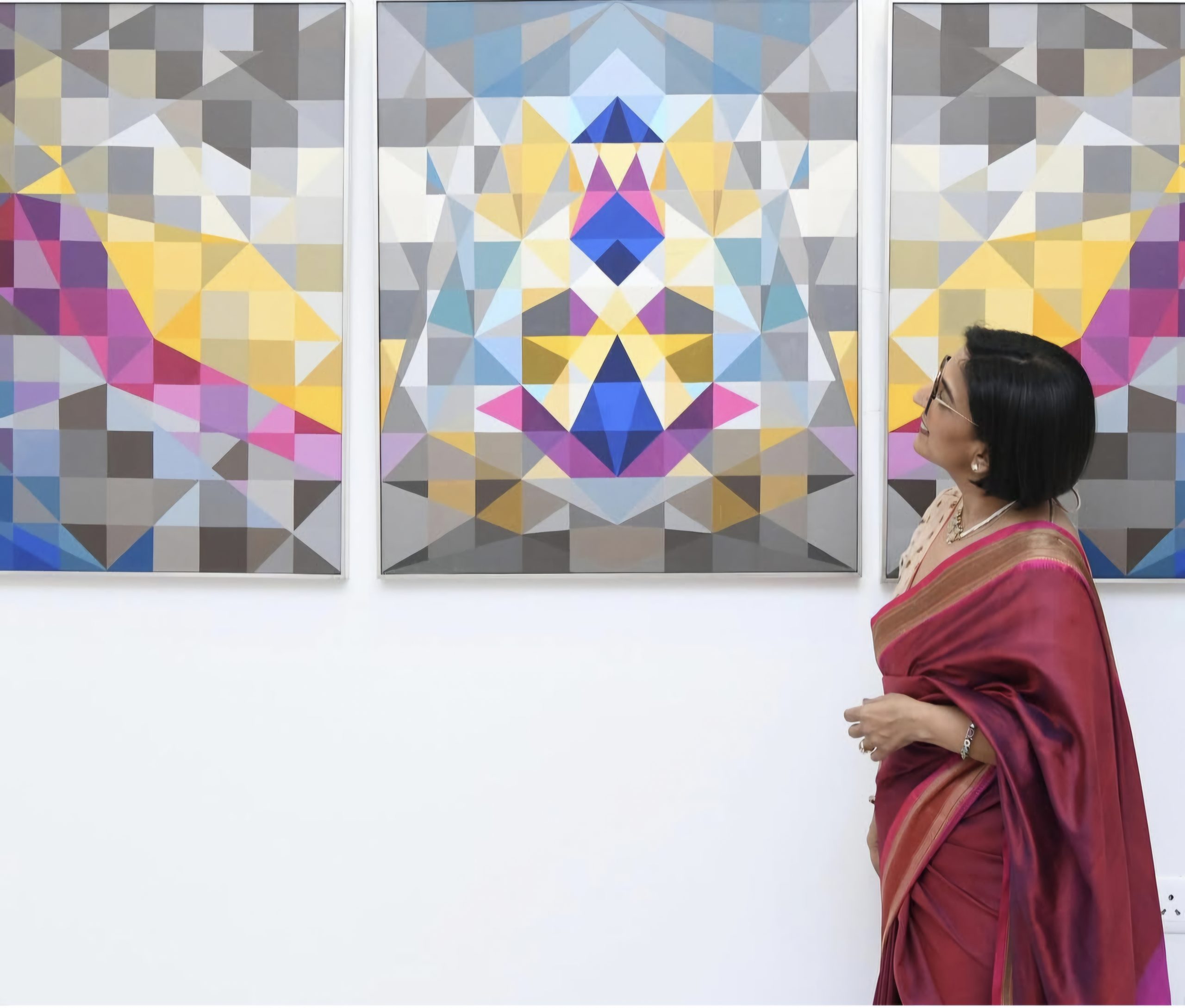 Neerja Peters – Abstract Artist who Finds Peace and Harmony in Her Works